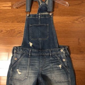 Hollister Boyfriend Short Overall Vintage